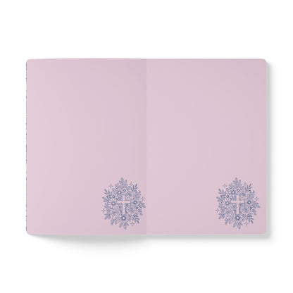 Floral Cross Softcover Journal Prayer & Reflection Notebook