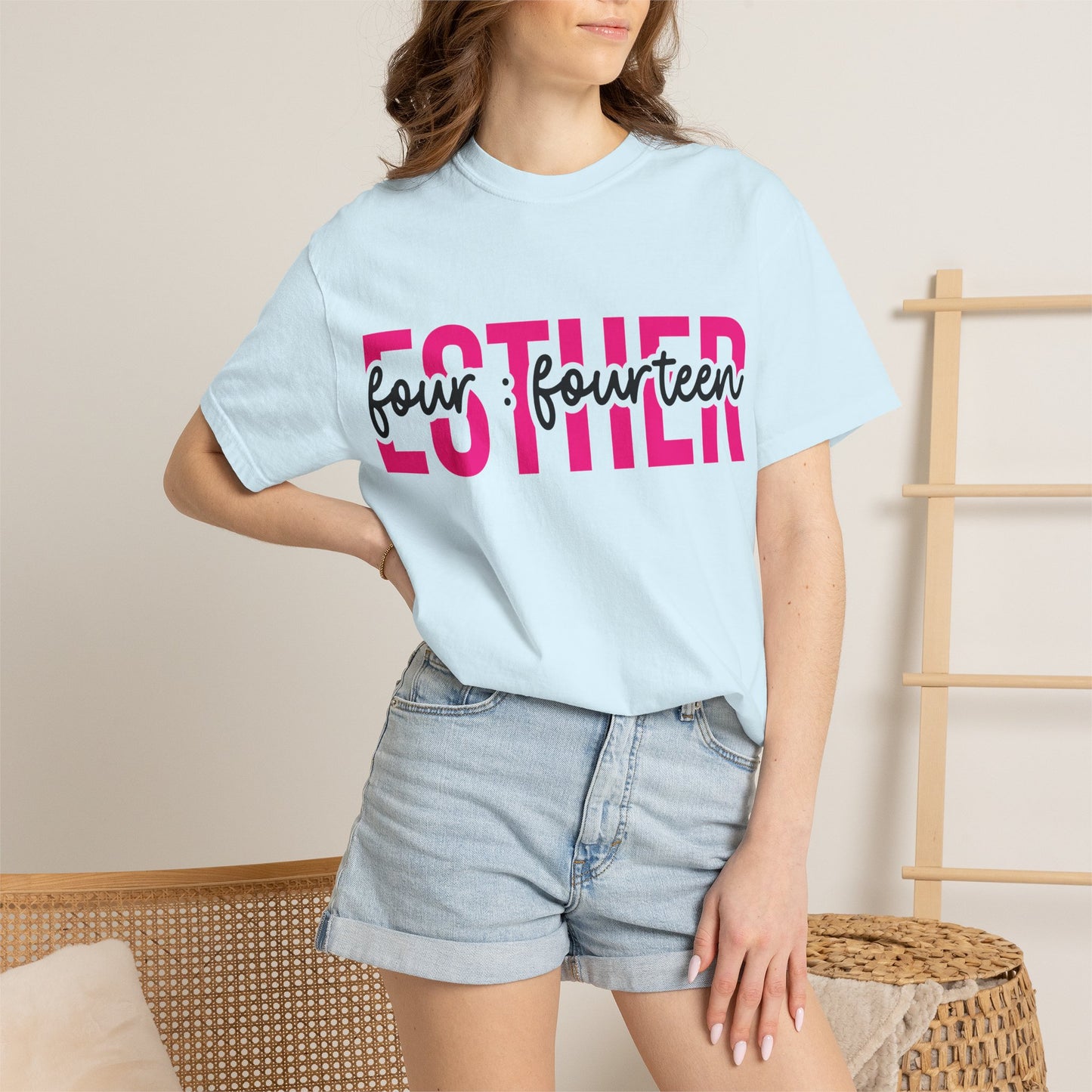 Esther Fourteen 'Go Ahead Girl Be Too Much' Graphic T-Shirt