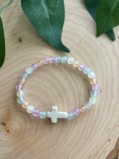 Colorful Christian Bead Bracelet