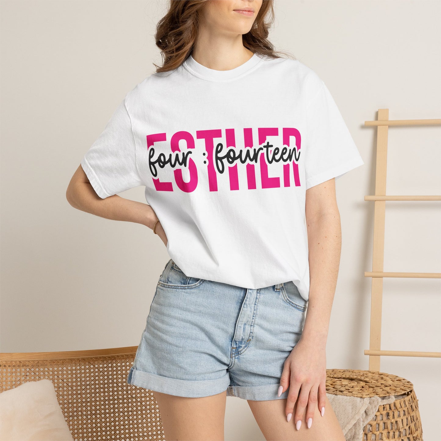 Esther Fourteen 'Go Ahead Girl Be Too Much' Graphic T-Shirt
