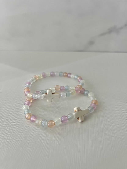 Colorful Christian Bead Bracelet