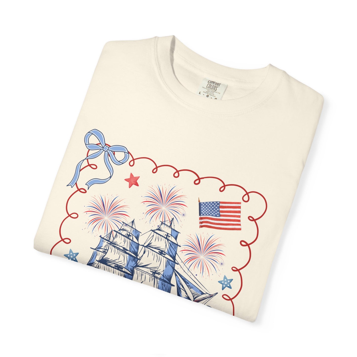 Patriotic Tea Party Tee — “Spilling The Tea Since 1773” Vintage Ship T-Shirt