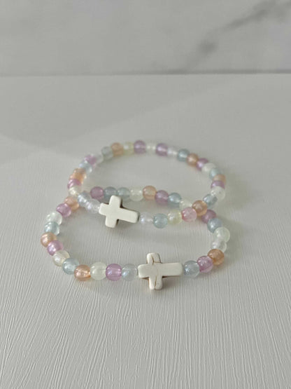 Colorful Christian Bead Bracelet