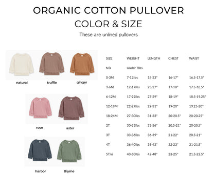 Grow in Grace Easter Christian Baby Toddler Organic Cotton Pullover